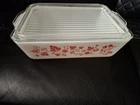 Vintage Pyrex Pink Gooseberry 1.5 qt Oven Refrigerator Dish #503 w/ Lid  Kitchen