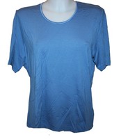 Damen T-SHIRT Shirt Blau Gerry Weber Kurzarm Gr. 38 Neu