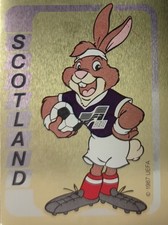 PANINI EURO 92 N.141 SCUDETTO BADGE BERNIE SCOZIA RARO LAMINATO PERFETTO MINT