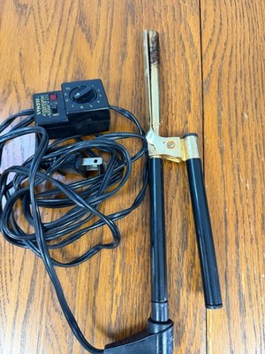 MAGIC by BURMAX Vintage Electric Curing Iron with Adjustabel Heat Control