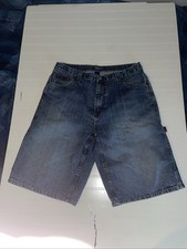 Vintage USPA Baggy Denim Shorts Mens 36 Carpenter Y2K Jean U.S. Polo Assn
