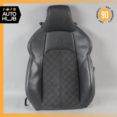 18-24 Audi B9 S5 A5 Sport Front Left Top Upper Seat Cushion Suede Black OEM