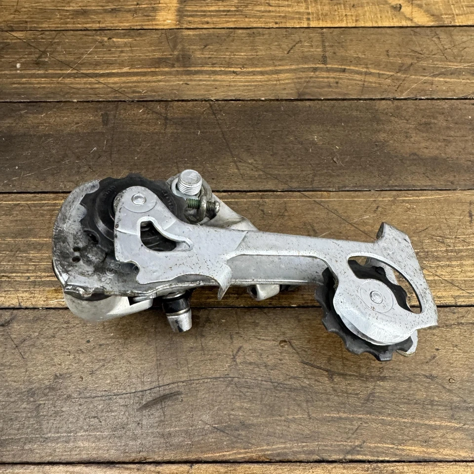 Vintage Shimano Deore LX RD-M550 Rear Derailleur Japan MTB Silver 310g Long Cage - Image 3 of 4