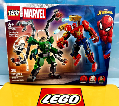 Lego 76338 Marvel Spider-man Mech Battle: Spider-man vs. Doc Ock