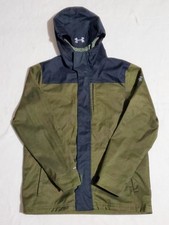 Under Armour Boys Youth Large Storm 2 ColdGear Infrared Jacket Dark Olive/black