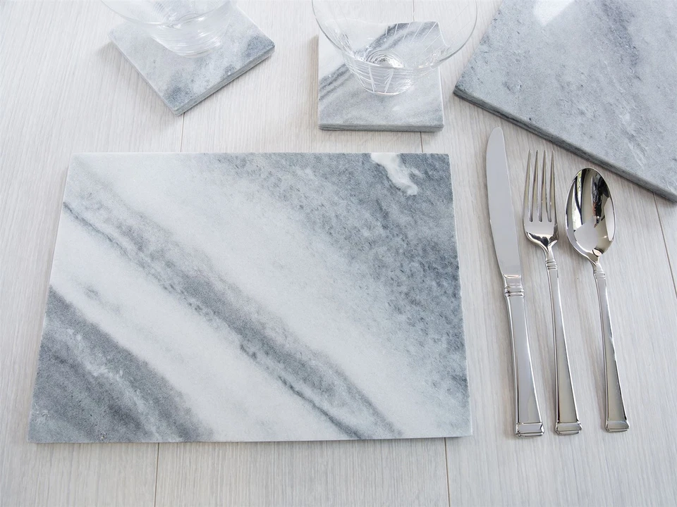 Creative Tops Naturals Marble Pack Of 2 Placemats - Image 4 of 4