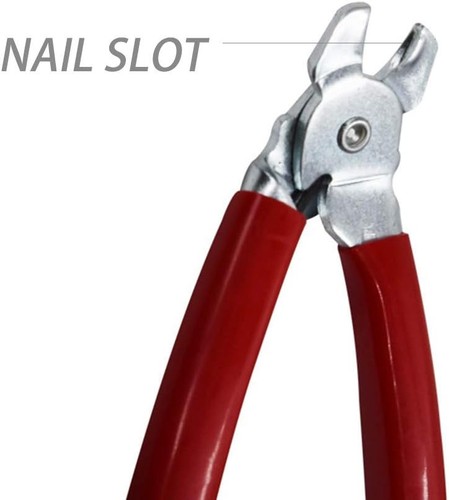 Hog Ring Pliers Angled with 300 Galvanized Rings, & 300 Pcs - Picture 2 of 5
