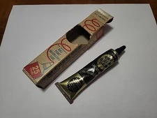 Vintage TRI-CHEM Ball Point Liquid Embroidery Paint Pen Gold Color