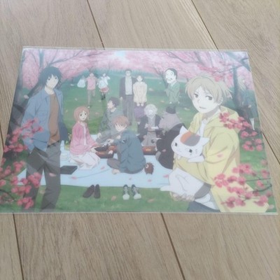 Natsumes Buch der Freunde: A Time Waiting for Spring Event Visual A4 Clear File