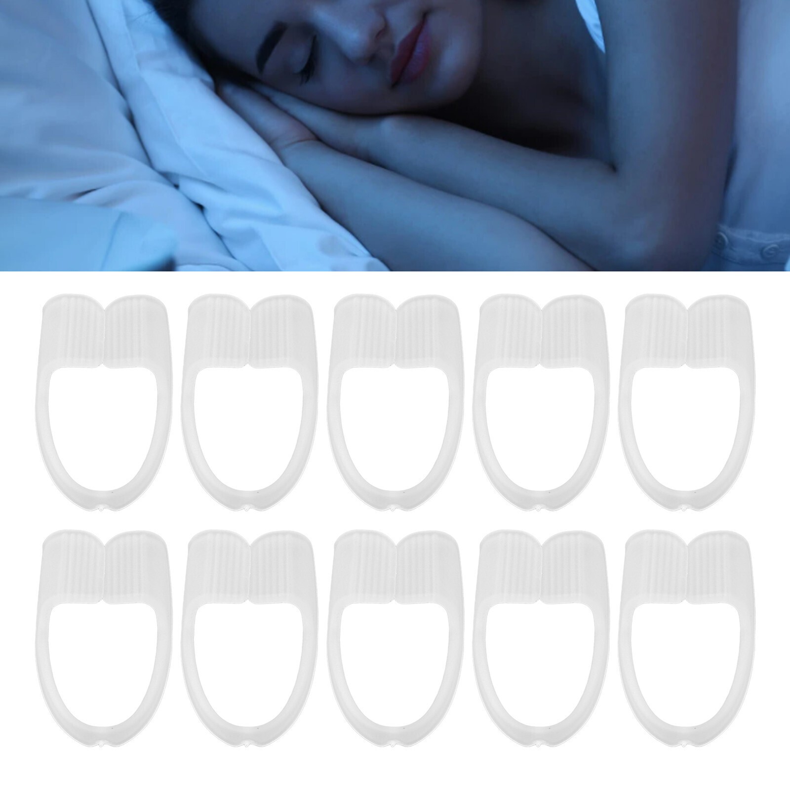 10pcs Dental Night Guard Rubber Athletic Protection Mouth Clenching Guard