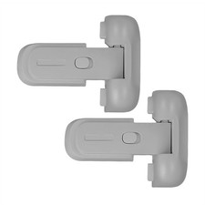 2Pcs Fridge Lock, Child Proof Refrigerator Freezer Door Lock, Protect9748