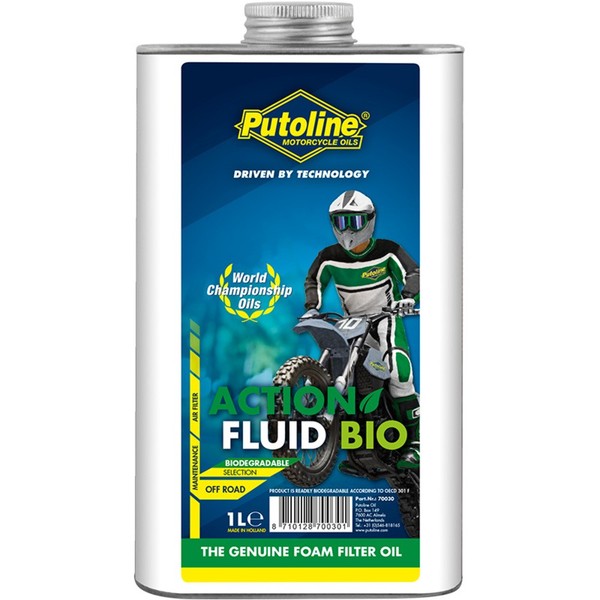 Flasche Putoline Bio Action Fluid 1 L FüR Motorrad Ersatzteile-image