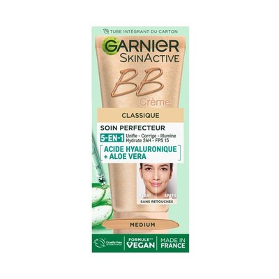 GARNIER Skin Active   BB Creme   50 ml (1er Pack), medium 