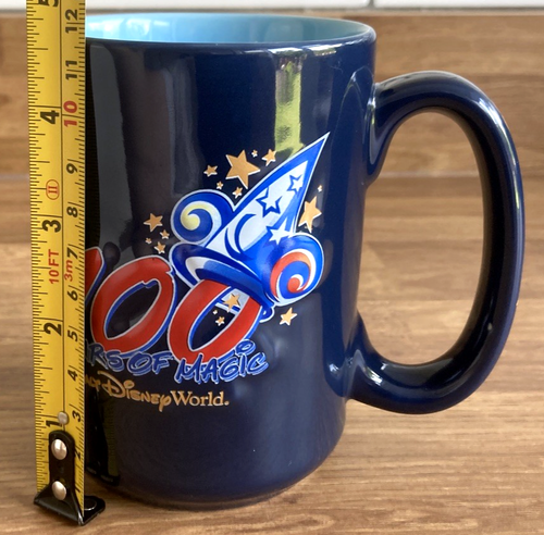 Vtg 2001 Walt Disney World 100 Years Of Magic Sorcerer's Hat Mug DISPLAYED ONLY. - Picture 13 of 13