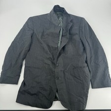 Polo Ralph Lauren Blazer Sport Coat Herringbone Gray Men's Union Made USA