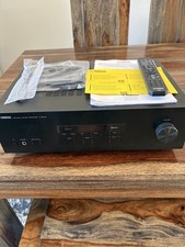 Yamaha R-S202 2-Channel Stereo Receiver w/ Bluetooth AM/FM Tuner Black