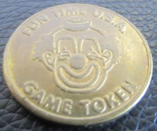VINTAGE - FUN TIME U.S.A. - GAME TOKEN