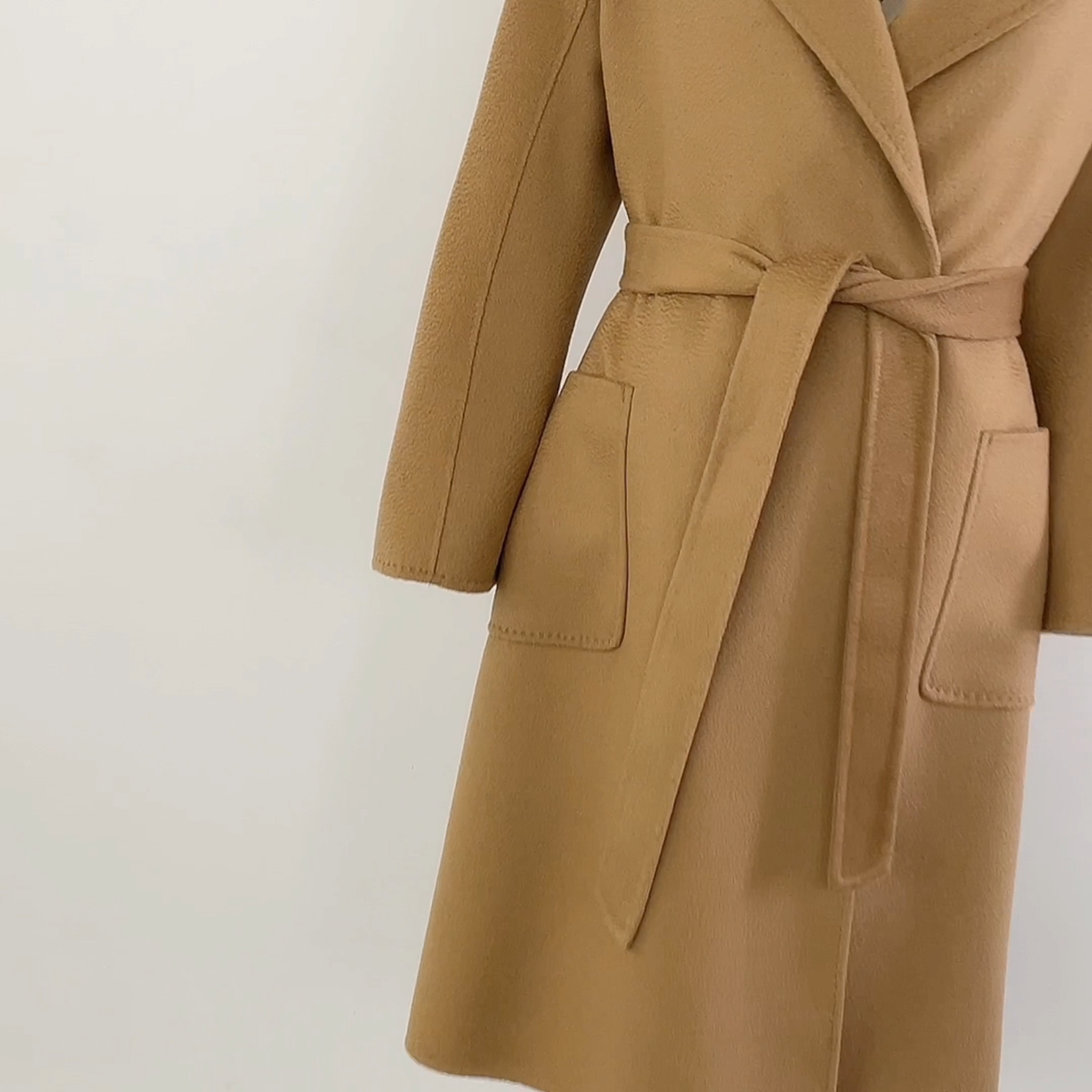 OFTBUY Winter Women Wool Blends Coat Elegant Jacket Loose Turn