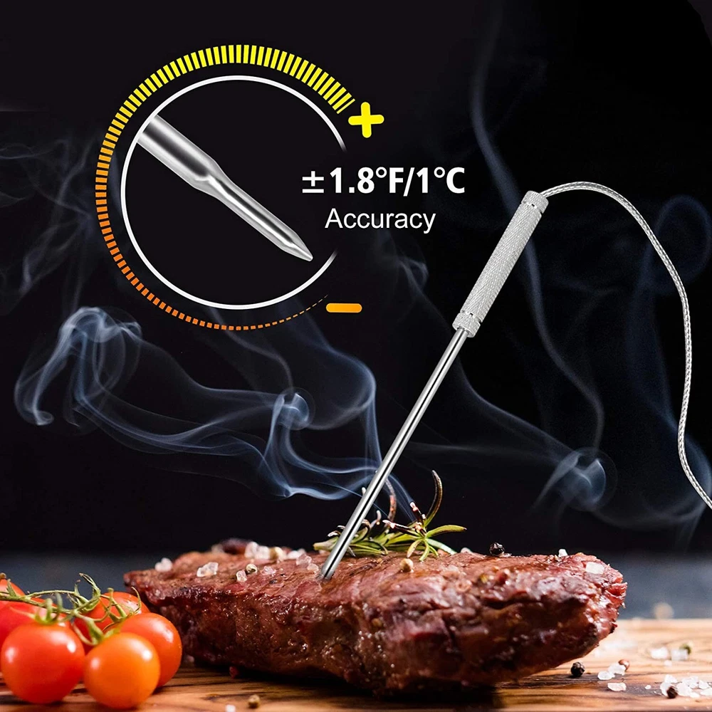 Meat Thermometer for Grilling Smoking Kitchen Food Cooking Candy Thermometer