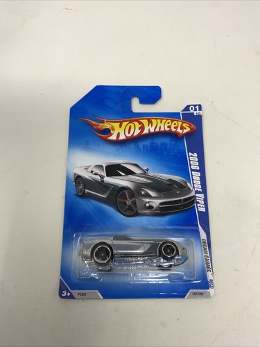Hot Wheels 2009 2006 Dodge Viper Gray Dream Garage Muscle Car Rare HTF Neuf Voiture - Photo 1/9