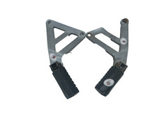 PEDANE POSTERIORI APRILIA TUAREG 125 WIND 88 90 ETV  STAFFE PEDALINI PASSEGGERO