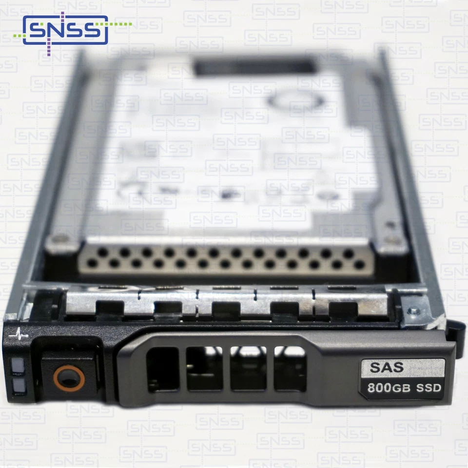 DELL 800GB 12G SAS WI WRITE INTENSIVE 10DWPD 512E SSD 400-BDJO DHRVV EX VAT £164