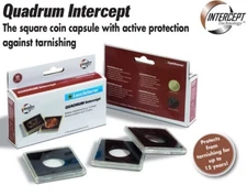 Best 2x2 Coin Snaplocks Lighthouse Quadrum Intercept Holders 35mm Pack Of 6