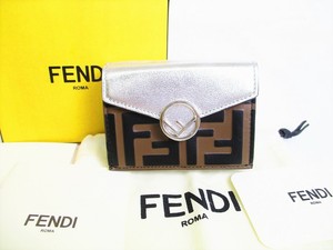 fendi trifold wallet