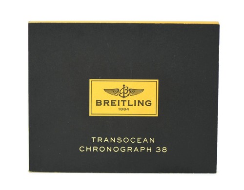 Breitling Transocean Chronograph 38 Booklet Manual