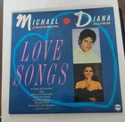 Michael jackson and diana ross love songs uk lp album STAR2298 Nice Condition