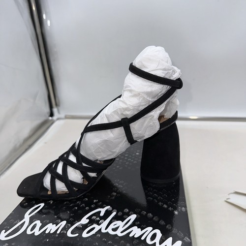 Sam Edelman Womens Size 7M Daffodil Heeled Sandal Black - 第 4/6 張圖片
