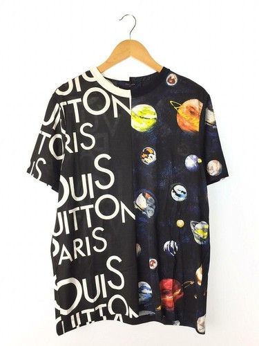 Half Louis Vuitton Galaxy T-shirt L 