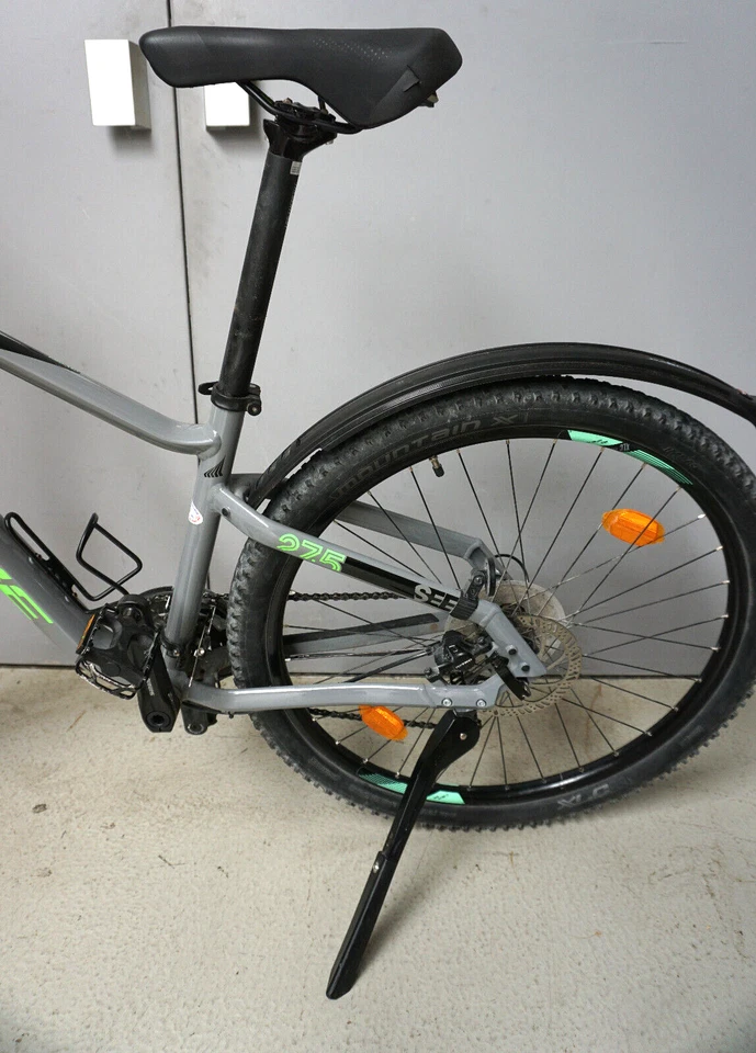 Haibike Hardseven 4.0 Mountainbike Unisex 27,5 Zoll grau grün (A024-503) - Bild 3 von 4