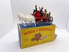 MATCHBOX LESNEY Y4 SHAND MASON HORSE-DRAWN FIRE ENGINE - ORIG. D1 BOX