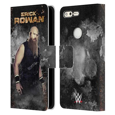 OFFIZIELLE WWE ERICK ROWAN BRIEFTASCHE HANDYHÜLLE HÜLLE HUELLE FÜR GOOGLE HANDYS