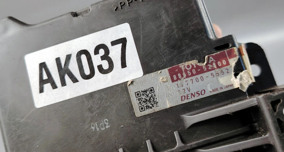 TOYOTA PRIUS C 1.5 2012 2015 MÓDULO DE CONTROL AMPLIFICADOR DE TEMPERATURA AC 88650 52800 Foto 3 de 4