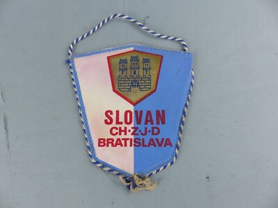 EISHOCKEY WIMPEL - Slovan Bratislava -Guter Zustand - Rar EUR 8,00 - DE