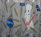 Pillsbury Dough Boy Poppin' Fresh "Born To Roll" Boxers/ Sleep Shorts M 2007 Nwt