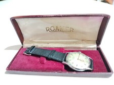 orologio Roamer Jubilé '40 vintage anse a ragno movim firmato scatola originale
