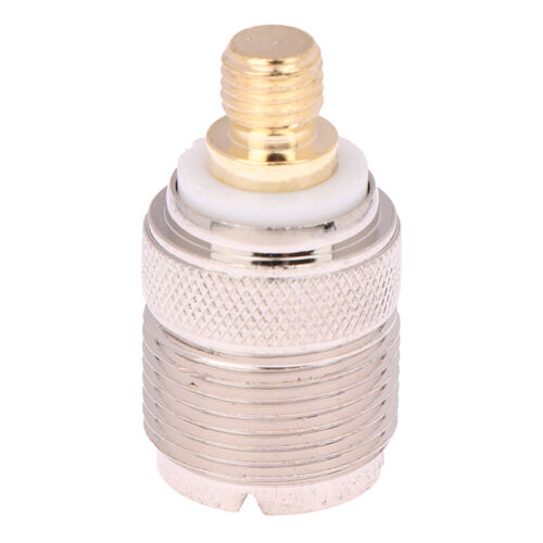 UHF SO239 Female To Flat M6 Connector Car Antenna RF Coaxial Connector For GP328 - Afbeelding 1 van 11