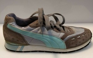 puma speed cat mujer verdes