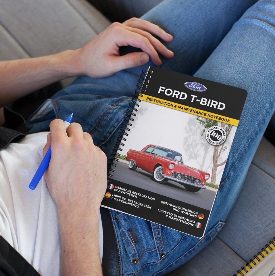 FORD T-BIRD : Libretto Di Restauro E Manutenzione - CONSEGNA GRATUITA - Immagine 2 di 4