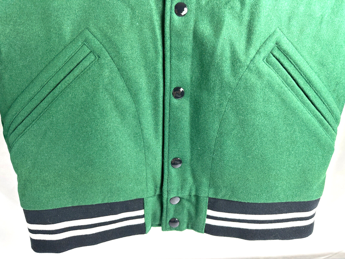 Nike Sportwear Authentics Varsity Jacket Gorge Green White Nike Sportwear Authentics Varsity Jacket Gorge Green White