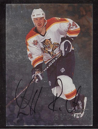 FLORIDA PANTHERS JERSEY AUTOGRAPH NHL HOCKEY CARD SEE LIST - Picture 37 of 62