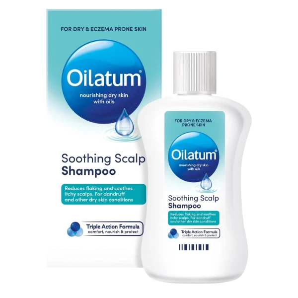 Oilatum Scalp Anti-Dandruff Shampoo 100ml - Reduces Flaking