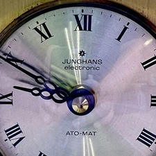 Junghans Ato-Mat Brass Carriage Clock Made In Germany - Quartex Mechanics