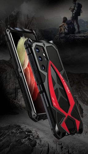 Custodia Armor per Samsung S25 Ultra Metal Bumper Resistente Full Body - Foto 8 di 28