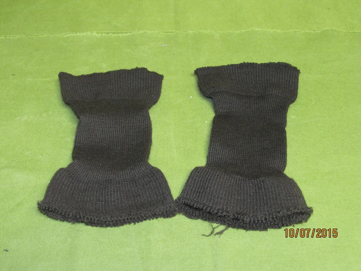 Men's 85% Wool Knitted Ribbed Cuffs & Waistband For Flight Jackets A2 N1  B10 B15 £32.75 +free postage