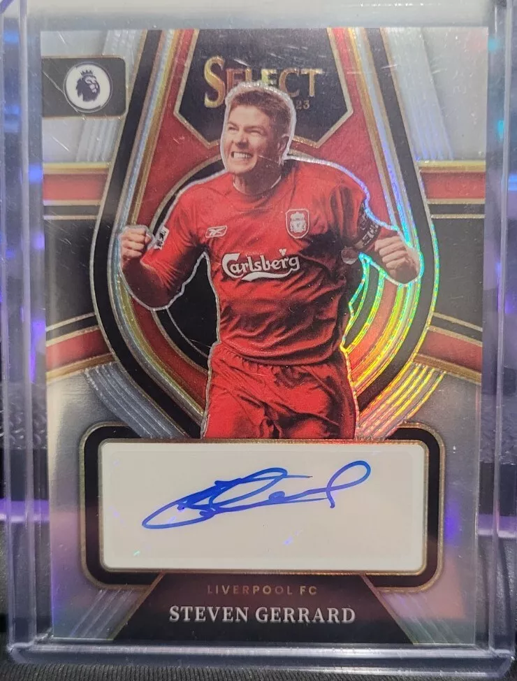 2022-23 Panini Select EPL - Steven Gerrard Auto