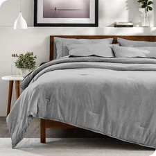 Bare Home Bed-in-A-Bag - Comforter & Sheet Set - Ultra-Soft - Cationic
